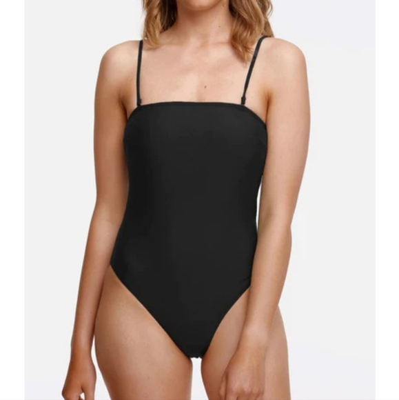 Tigerlily one piece swimsuit black nwt XS - Picture 2 of 5